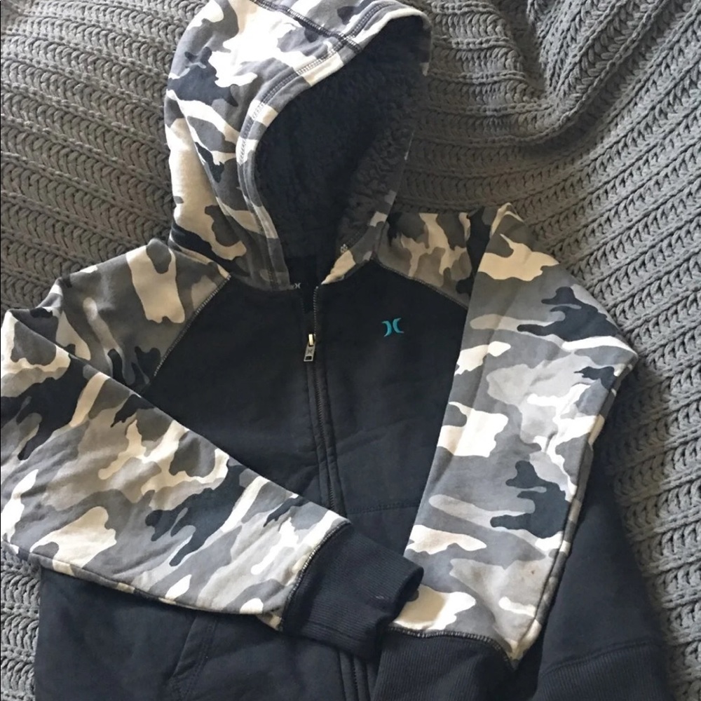 Hurley Zip Up Lined Jacket